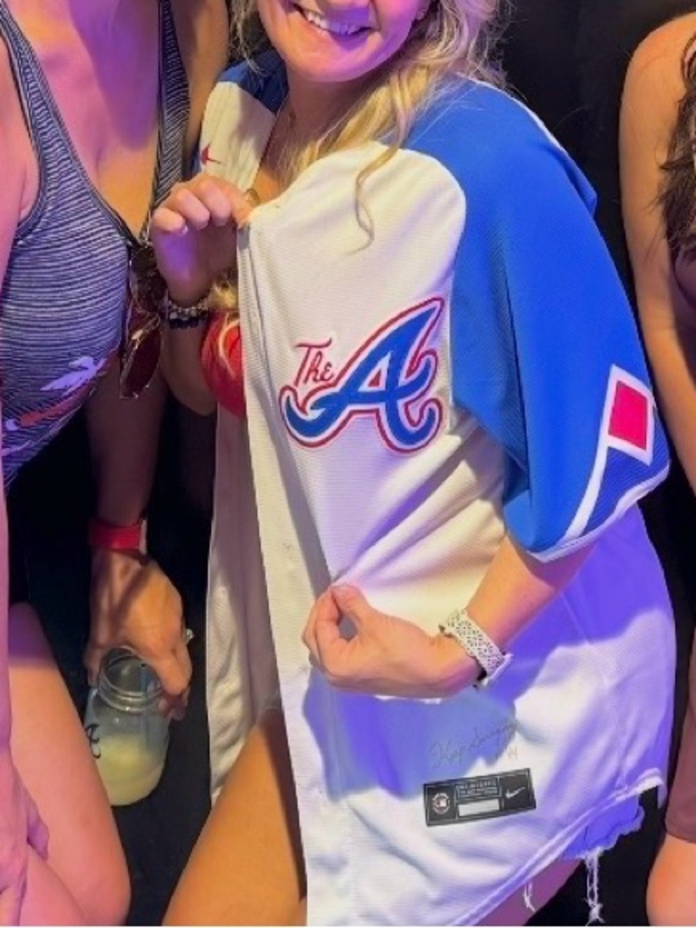 Nike ADULT Atlanta Braves Baseball Jersey Bundle - Picture 10 of 11